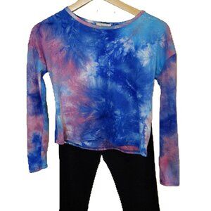 Urban Rose Tie Dye Crop Top Size Medium